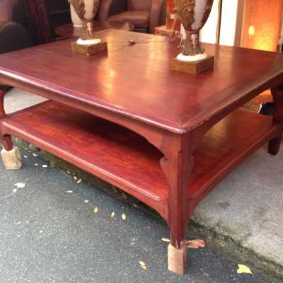 Grande table basse circa 1900