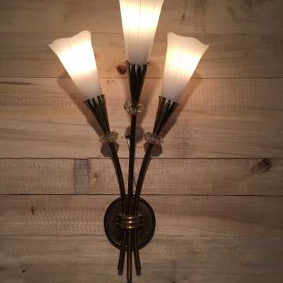 Wall lamps by Arlus, XXème siècle