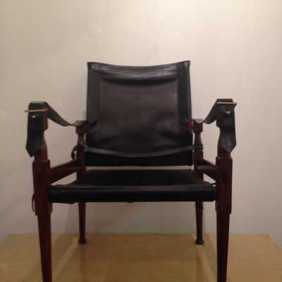 Paire de fauteuils Safari circa 1950