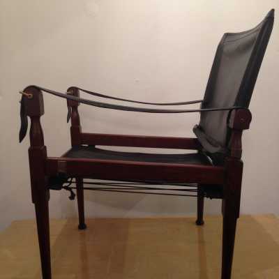 Paire de fauteuils Safari circa 1950