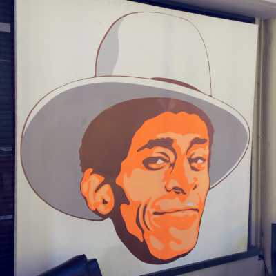 Huggy bear, par Sich, Paris 2008