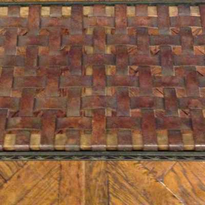 Banquette en bronze circa 1920