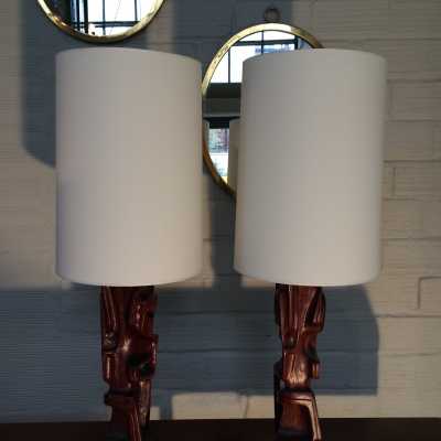 Paire de lampes de Pinna, circa 1970