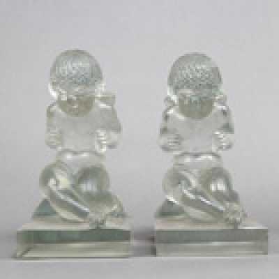 Serre-livres René Lalique, 1929