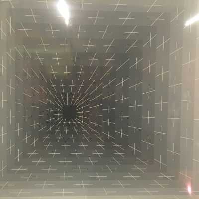 Huile sur toile cinétique, Guy Pouppez de Kettenis, circa 1970