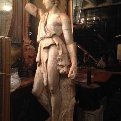 Paire de statues, début du XXème siècle