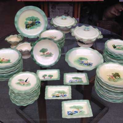 Service de table Cerenne Vallauris circa 1950