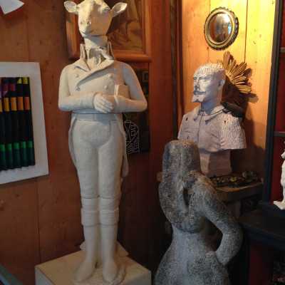 Sculpture en grès, 2015