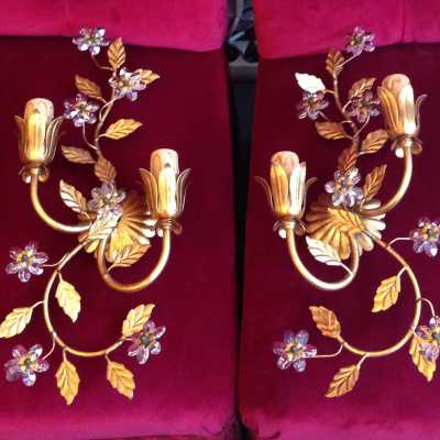 Suite de quatre appliques, 1970