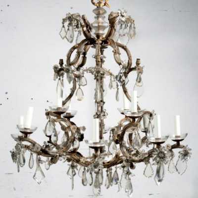 Lustre de la Maison Baguès, XXème siècle