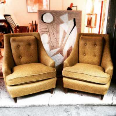 Pair of armchair from the 60’s Designer unknown