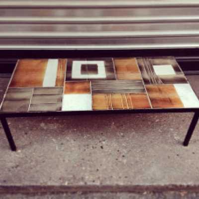 Coffee table by Roger Capron, 20th century