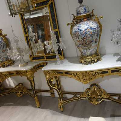 "Consoles Jeanselme & C° Style Louis XV"
