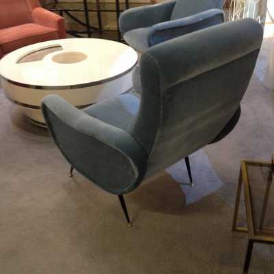 Paire des fauteuils , Zanuso