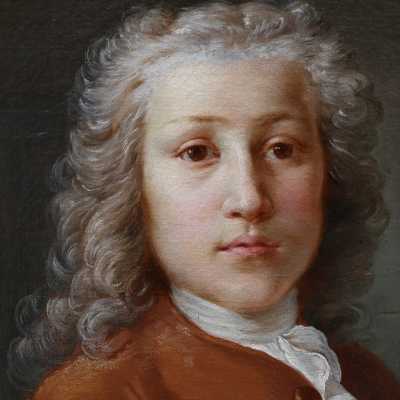 Peinture XVIII ème « Portrait de jeune homme »