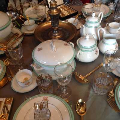 Service en porcelaine de Paris, XIXème siècle