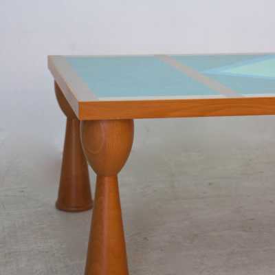 Table basse par Ettore SOTTSASS, "Alicudi", 1992