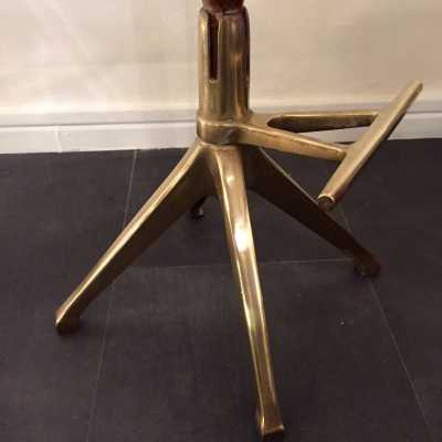 Paire de tabourets de bar de Vittorio Dassi, 1950