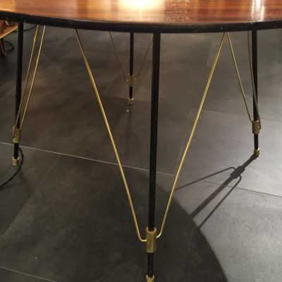 Table à systeme éclairant ico parisi pour MIM, 1950