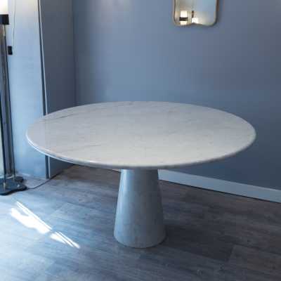 Table en marbre de Angelo Mangiarotti, 1980