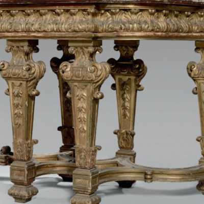 Console de style Louis XIV XIXème Siècle