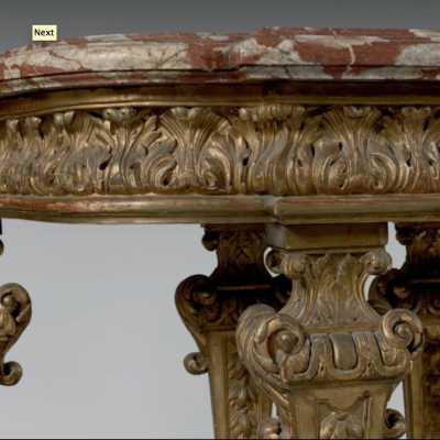 Console de style Louis XIV XIXème Siècle