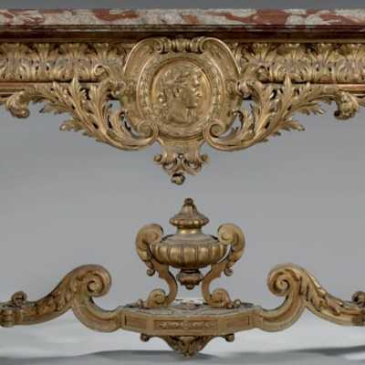 Console de style Louis XIV XIXème Siècle