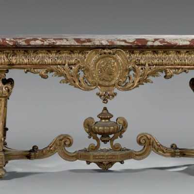 Console de style Louis XIV XIXème Siècle