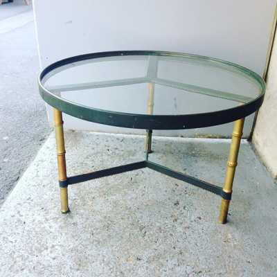 Table basse, Jacques Adnet (1900-1984), France, circa 1950