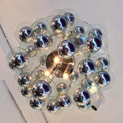 Lustre saturne Sciolari 1980