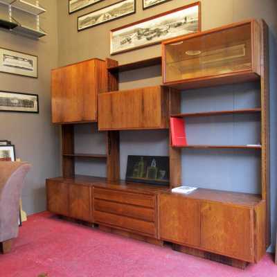Bibliothèque modulable en palissandre (1960)