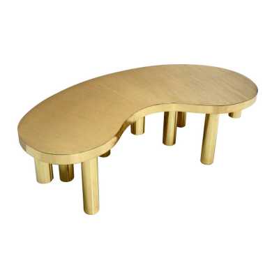 Table basse en bronze massif