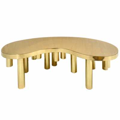 Table basse en bronze massif